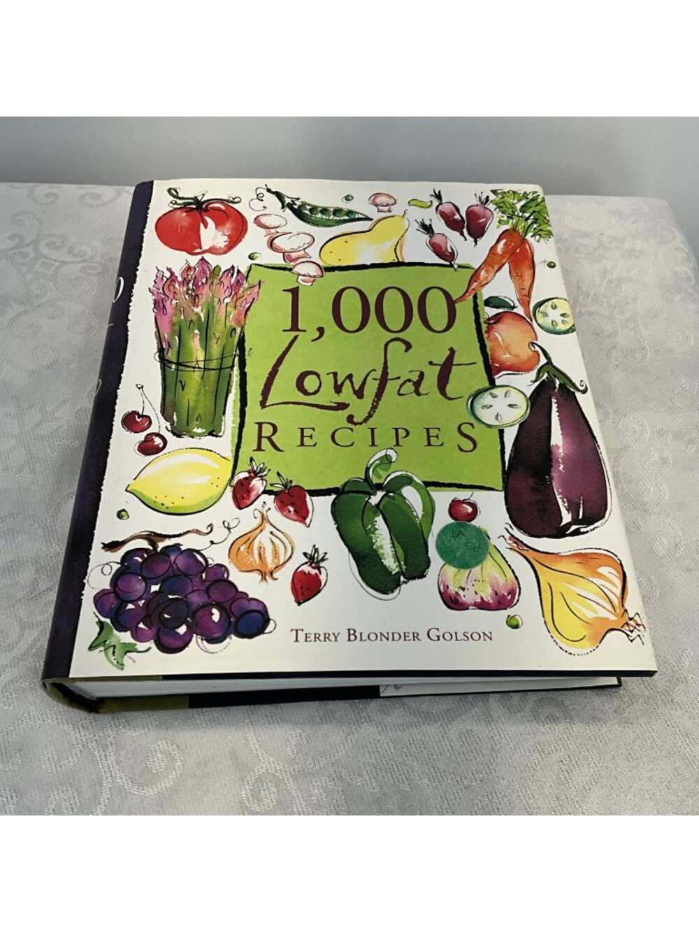 1000 Lowfat Recipes Hardcover Cookbook By Terry Blonder Golson